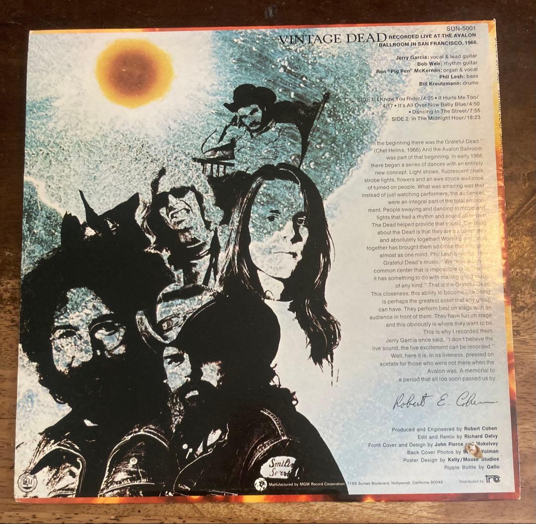 ■高音質USオリジナル盤■GRATEFUL DEAD / グレイトフルデッド■V