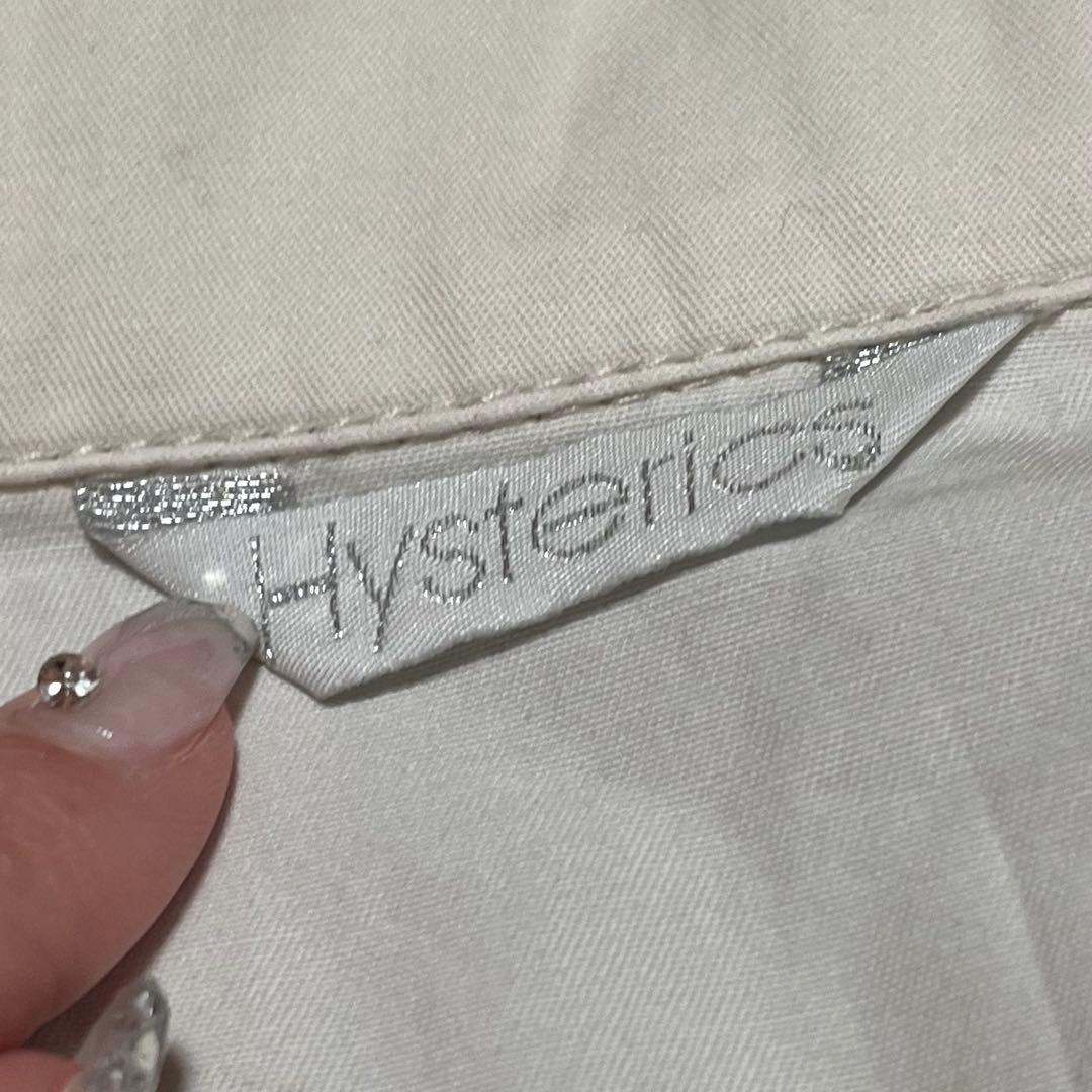 【希少】HYSTERICS テーラードジャケット ヒスガール ホワイト y2k