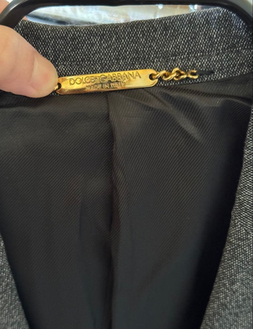 Dolce & Gabbana グレー テーラードジャケット50