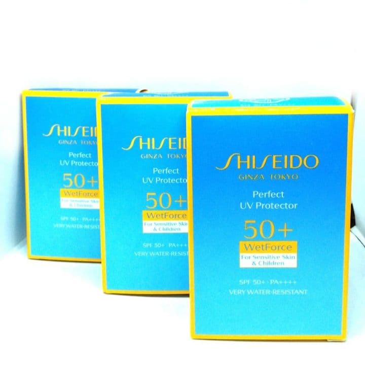 SHISEIDO サンケア パーフェクト UVプロテクション S 3個　限定1