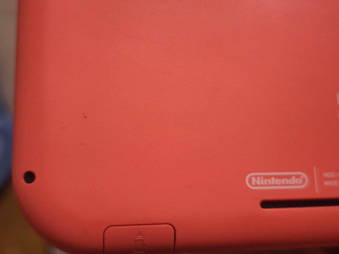 ジャンク Switchライト コーラルピンク 液晶不良