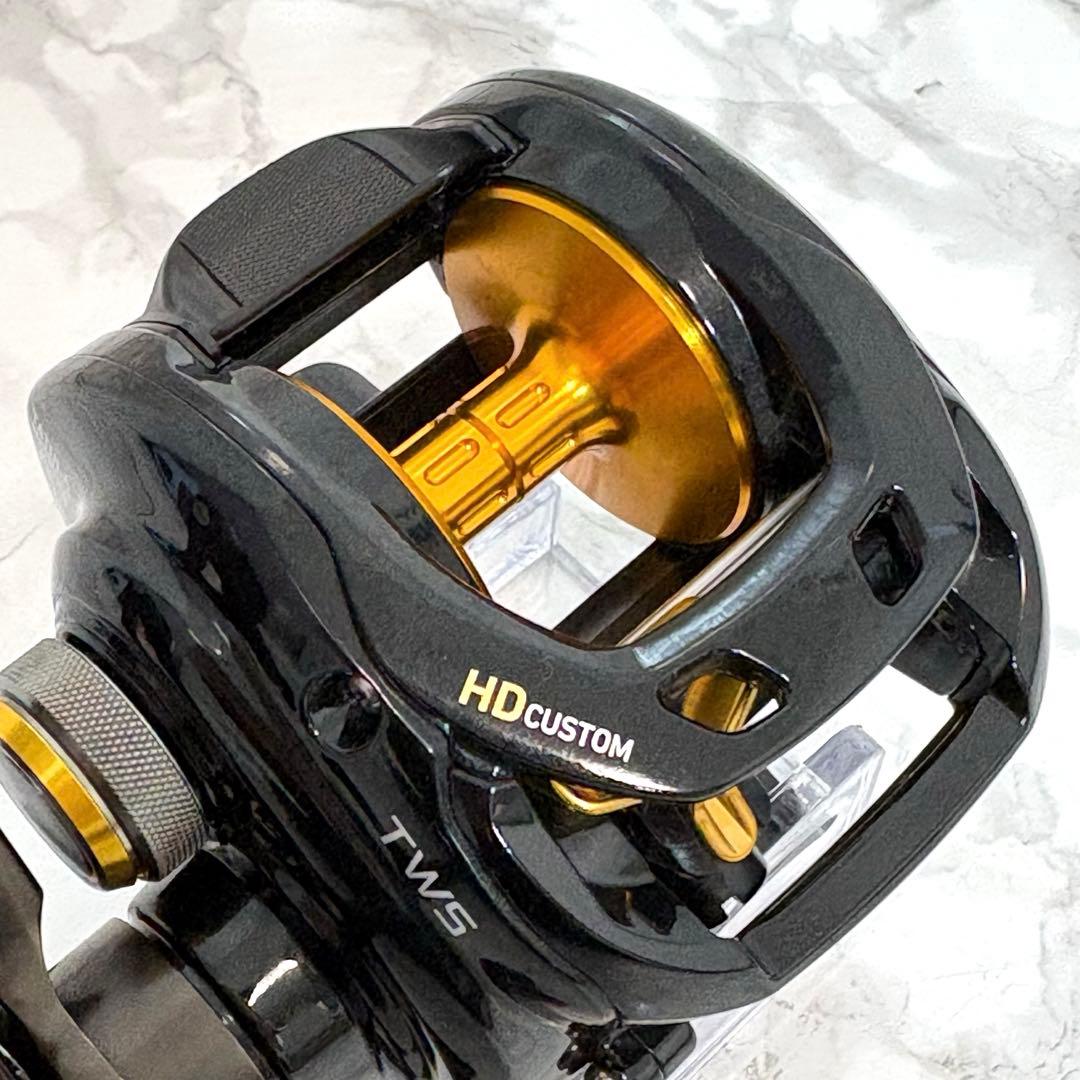 【極美品】 ダイワ タトゥーラ HDカスタム 150H-TW ベイトリール 右