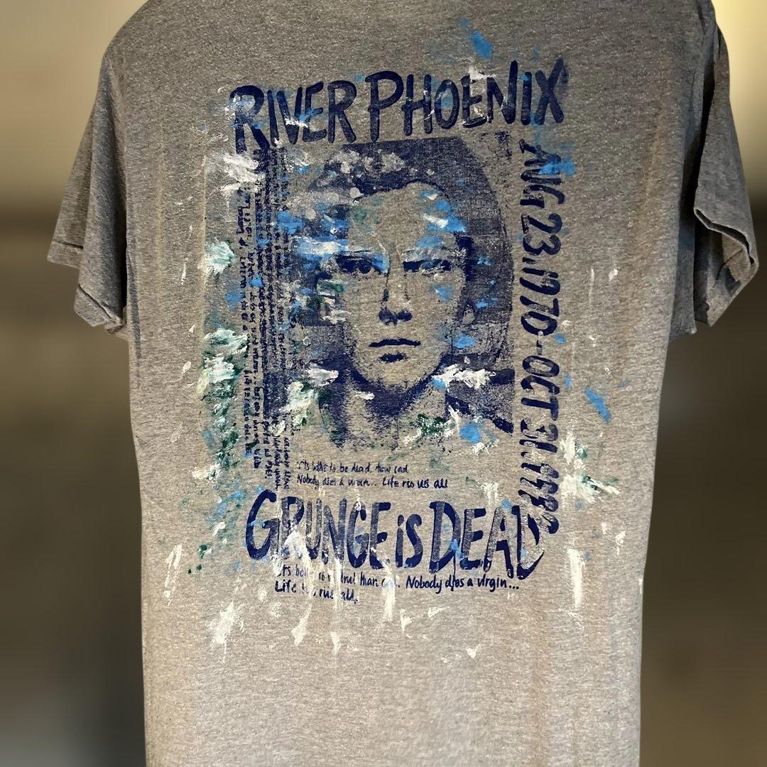 トップス  PHOENIX grunge painted Tee