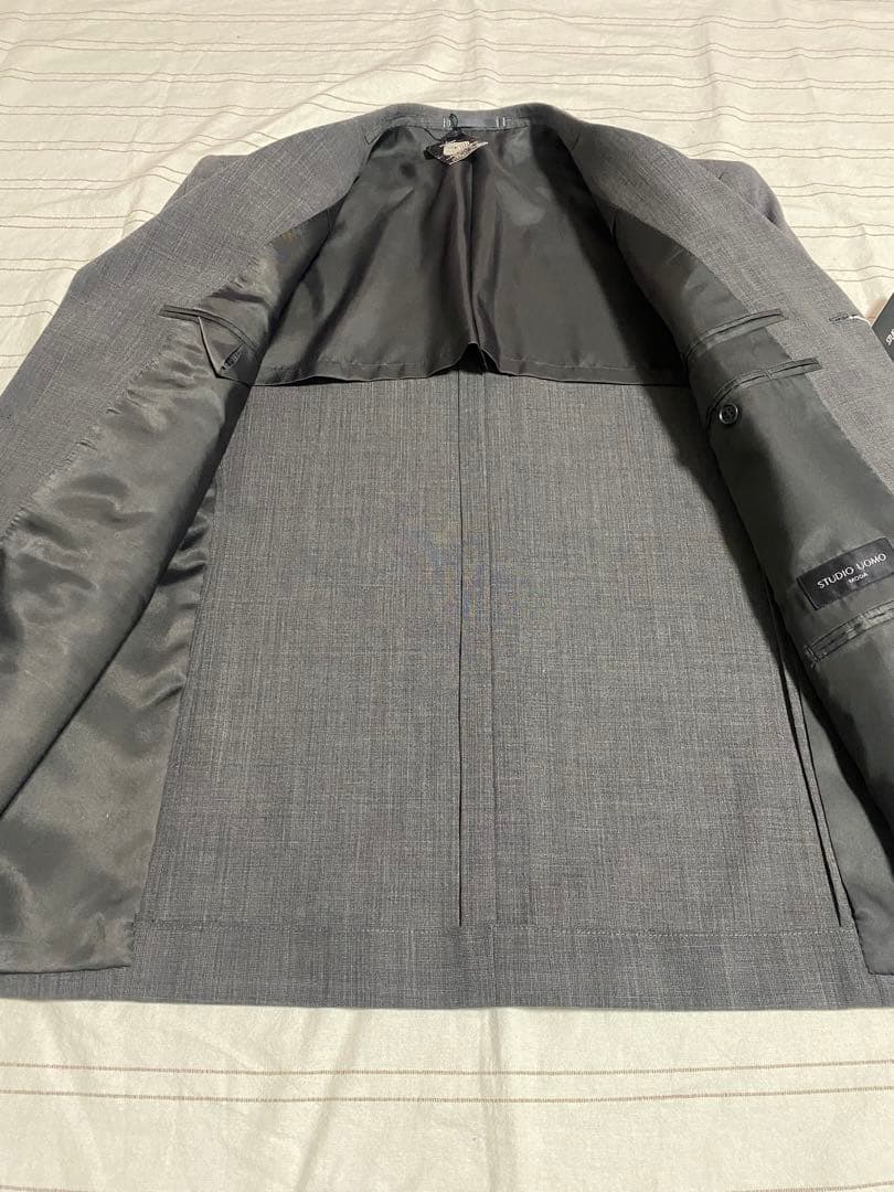 新品　STUDIO UOMO◇スタジオウオモ◇メンズスーツセットアップ