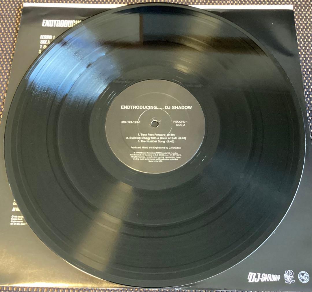 (USED)DJ SHADOW ENTRODUCINGレコード2枚組シュリンク付