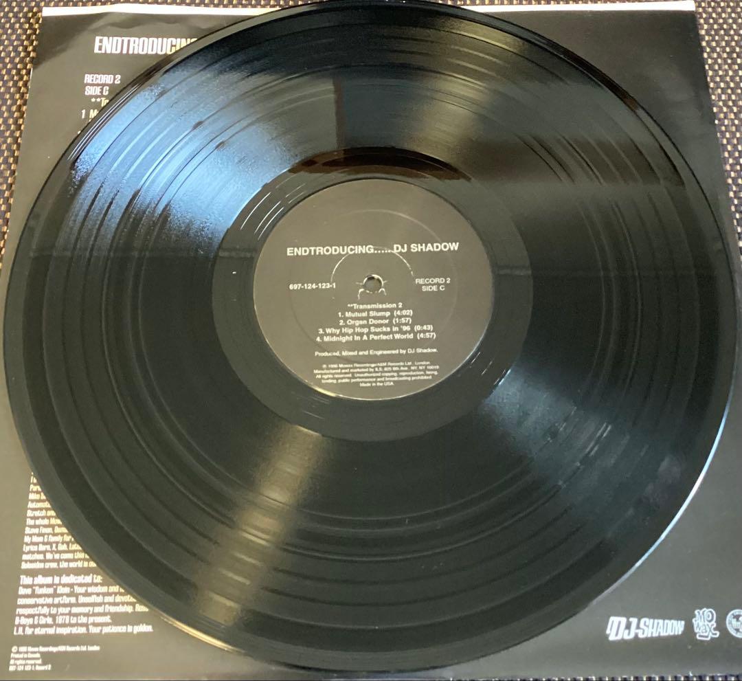 (USED)DJ SHADOW ENTRODUCINGレコード2枚組シュリンク付