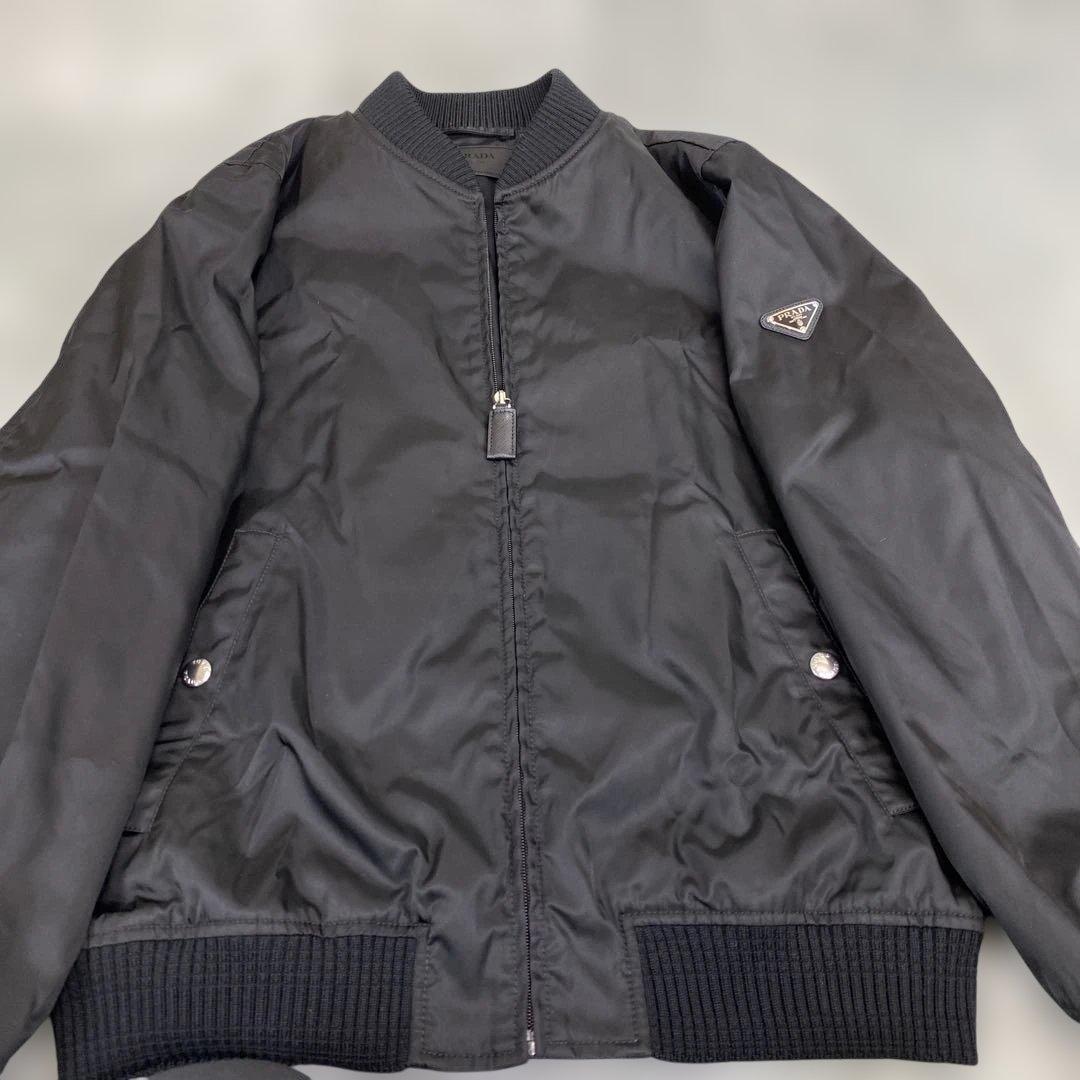 PRADA プラダ ブルゾン MA-1 ボンバージャケット SGH038 メンズ