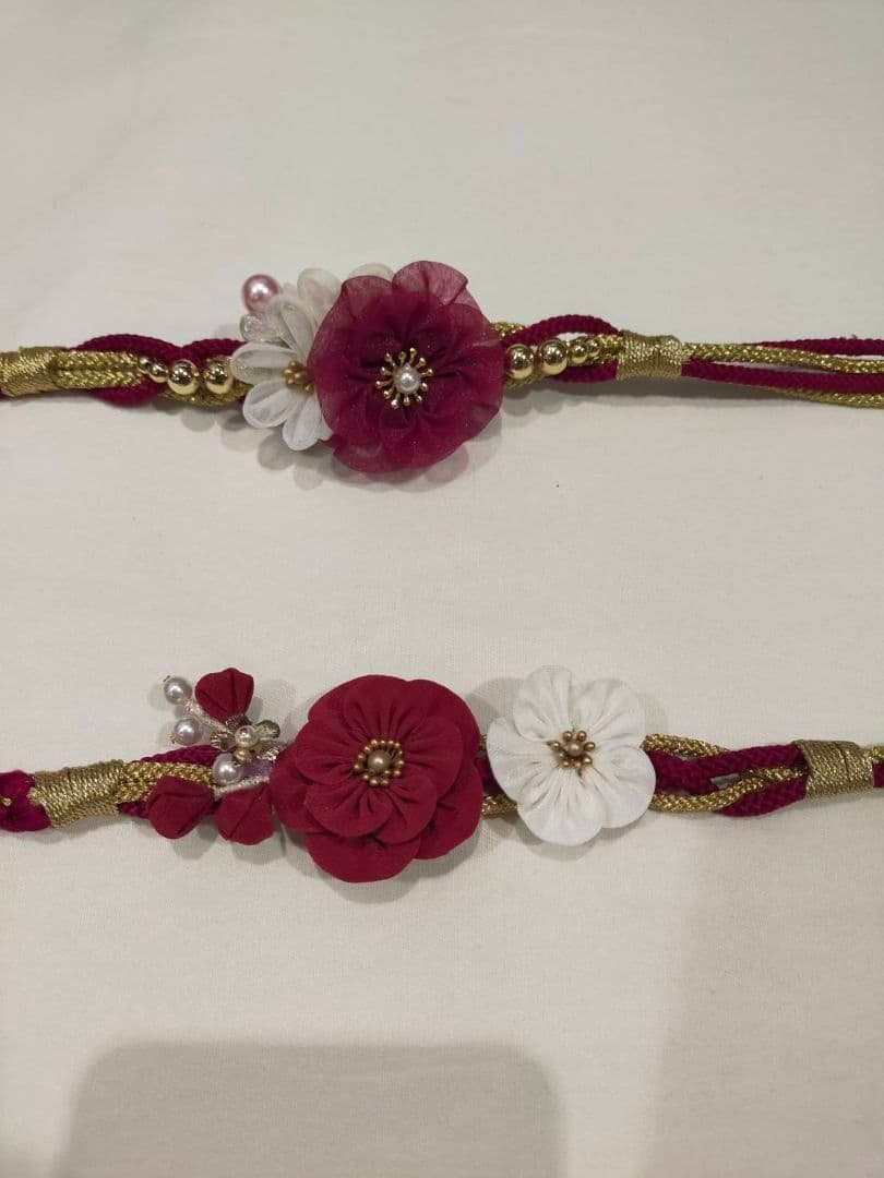 美品 正絹 振袖 7点フルセット モノトーン 染め分け 桜 　トールサイズ