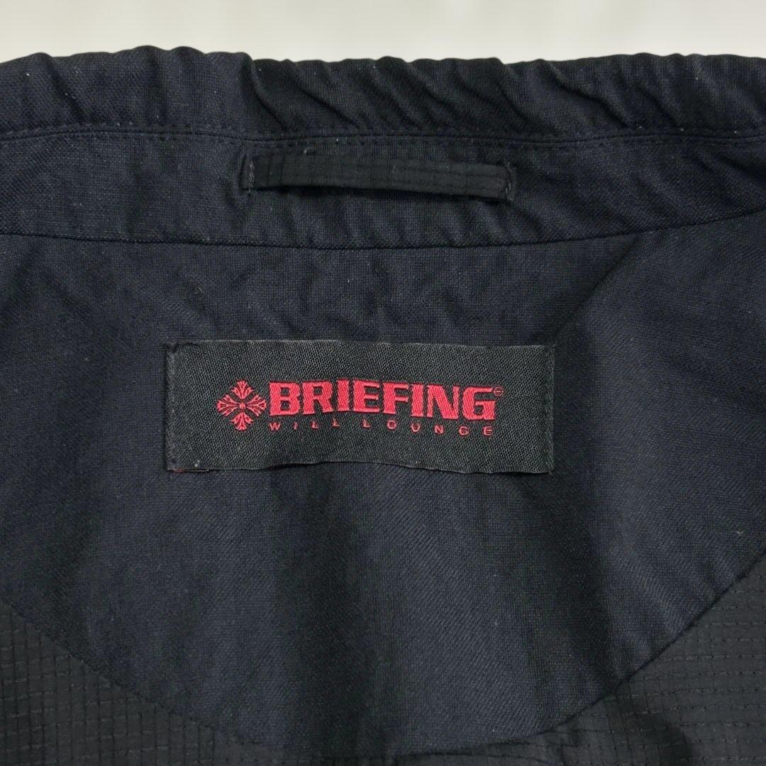 美品 ブリーフィング ウィルラウンジ ストレッチ トラベル ジャケット S 黒
