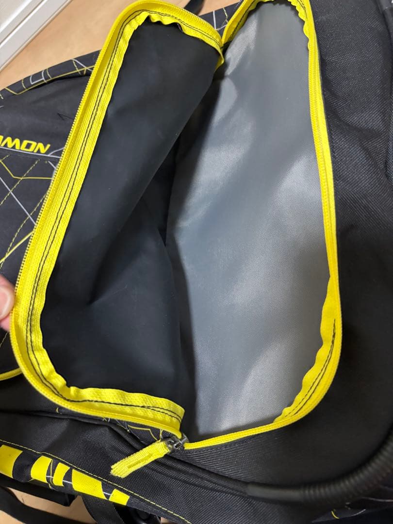 サロモン　salomon スキー用　キャリーバッグ　大容量　黄黒 3way