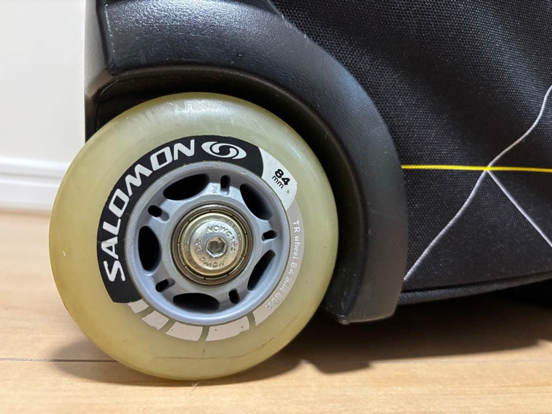 サロモン　salomon スキー用　キャリーバッグ　大容量　黄黒 3way