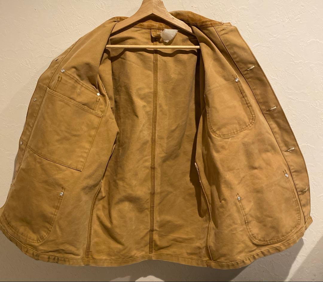 N*O様 【激レア】裏地なし80-90s USA製 カーハート ミシガンチョアコ