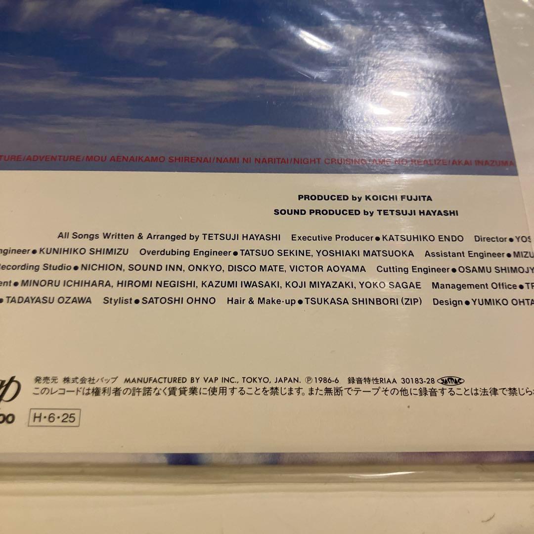 未使用　菊池桃子　アドベンチャー　レコード　LP 当時モノ　超美品　シティポップ