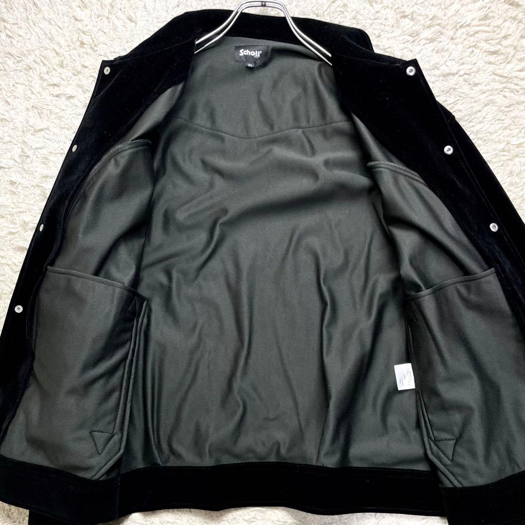 ◆未使用級/2XL/完売品◆ショット ウエスタンジャケット ベロア ステッチ