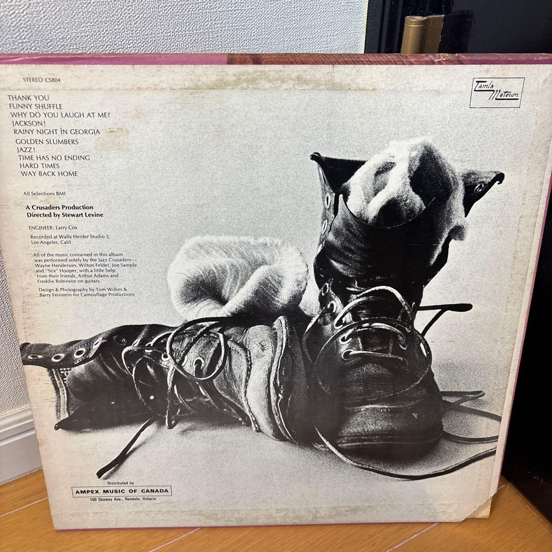 洋楽 THE JAZZ CRUSADERS OLD SOCKS, NEW SHOES