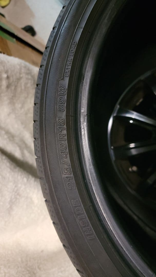 山﨑原動機　215/40R18 2本　①