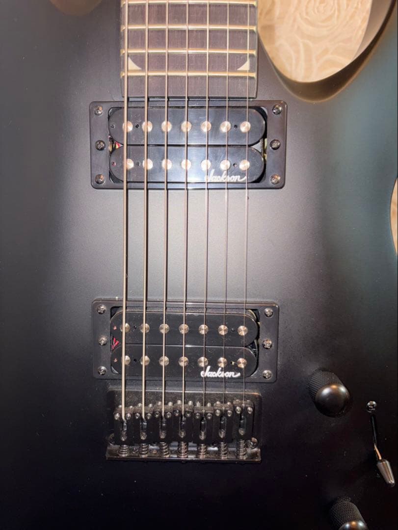 JS series Dinky JS22-7 Satin Blak 7弦ギター