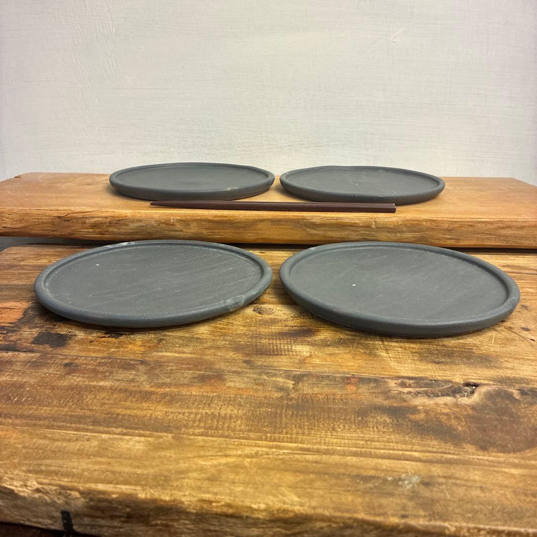 ドクタースランプ新品　陶器　陶芸作家　プレート皿4枚　122