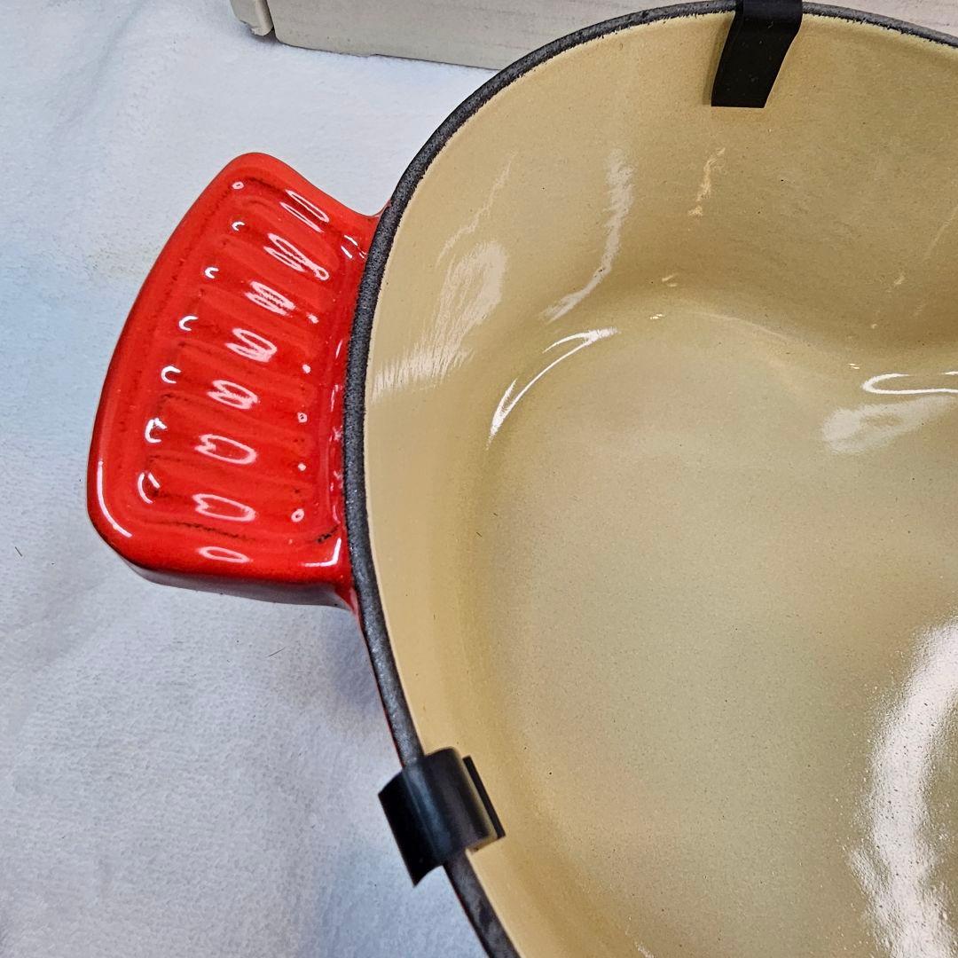 LE CREUSET ル・クルーゼ ココット・ダムール チェリーレッド 18cm