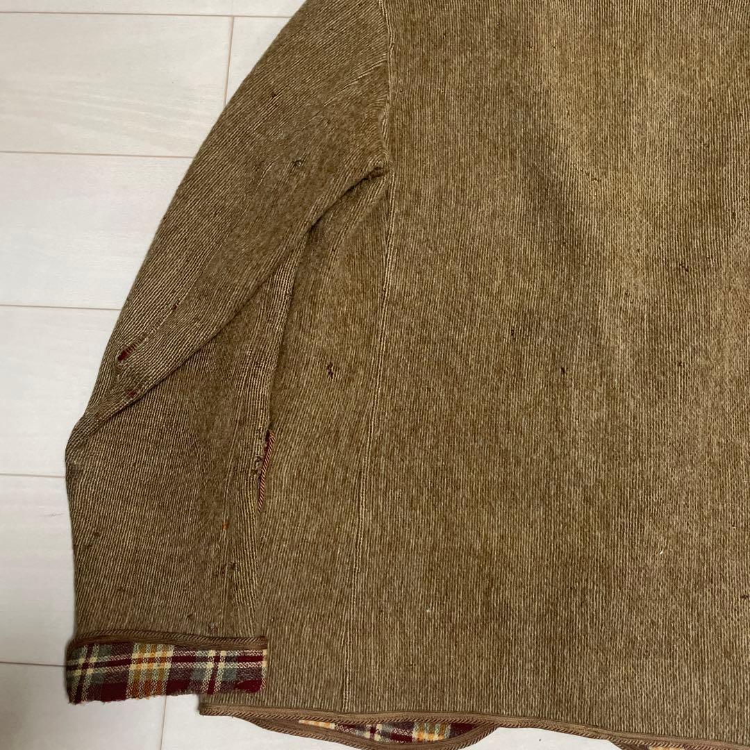 40s スモーキングジャケット テーラード ウール