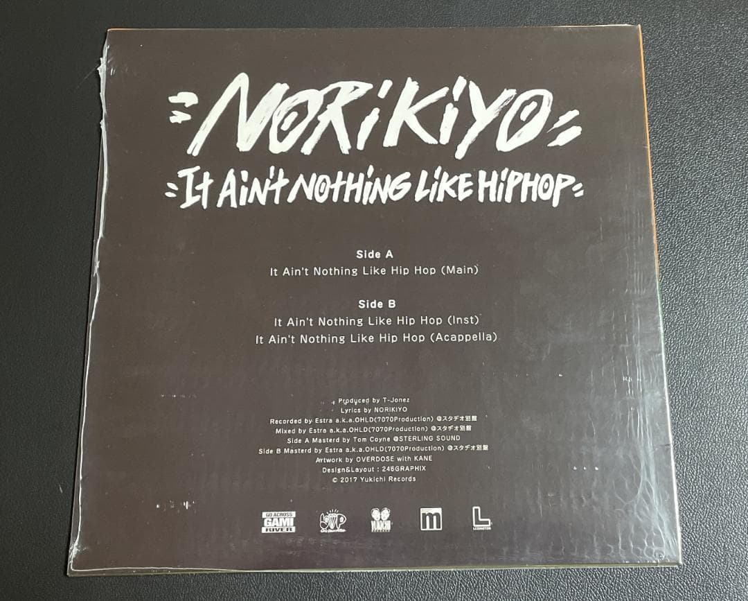 邦楽 norikiyo It Ain't NothiNG LiKE HIP HOP
