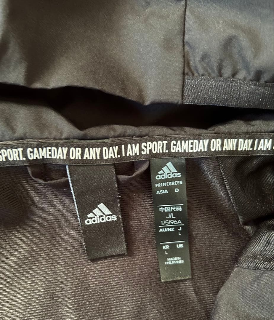 ⭐︎アディダス上下セットウインドブレーカー /防風保温効果/Lサイズ/adidas