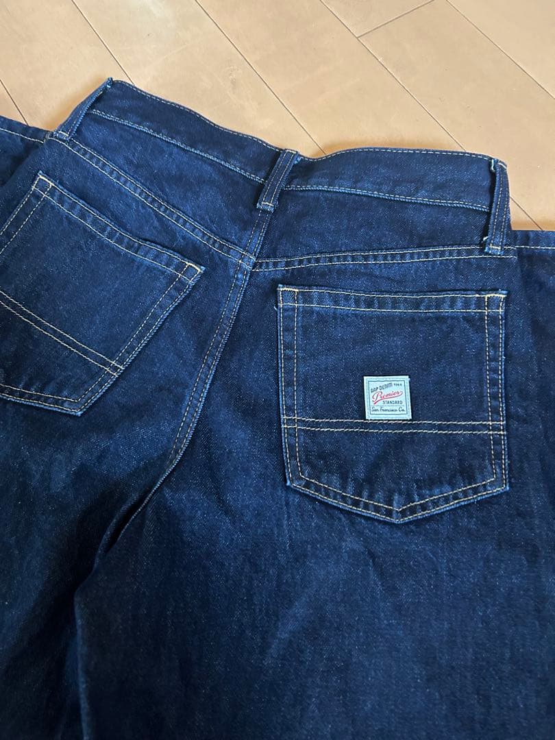GAP ハイライズバギー バレルデニム 24