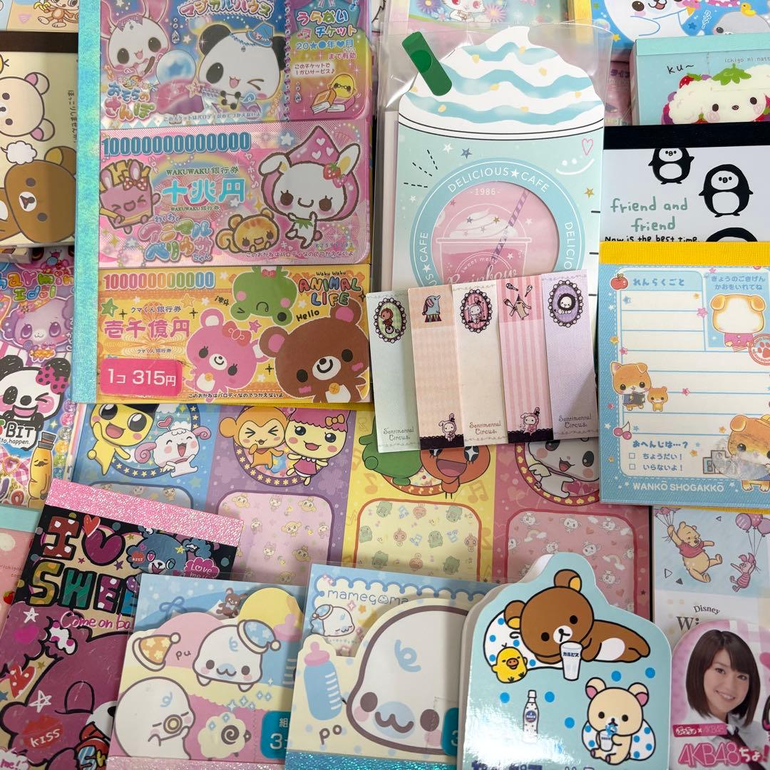 メモ帳　平成　レトロ　グッズ　キャラクター　約40冊