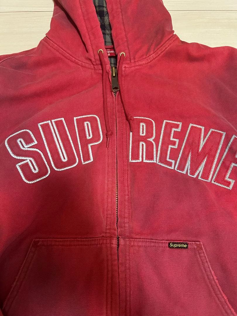 ジャケット・アウター Supreme reflective arc hood work jacket