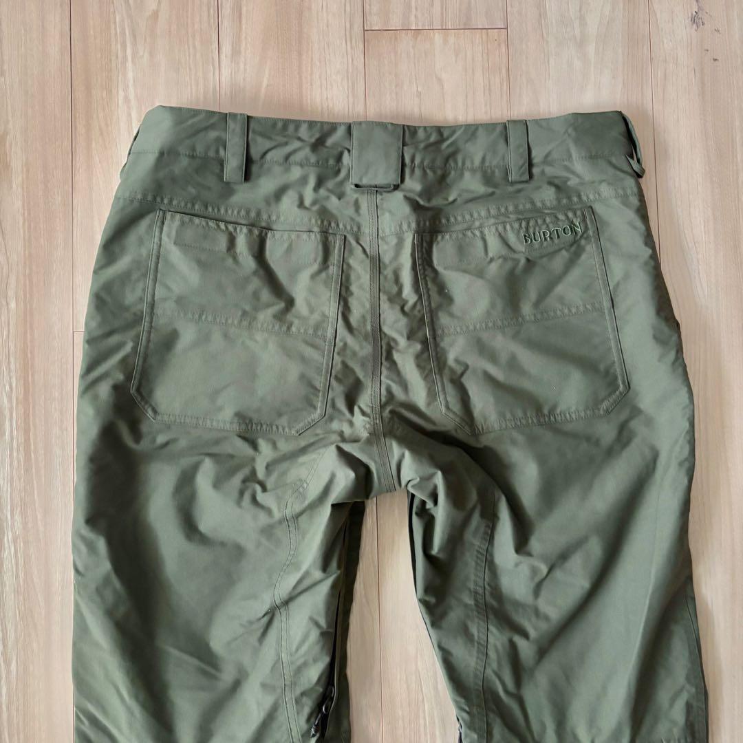 【BURTON】スノーボードパンツ カーキ XLサイズ