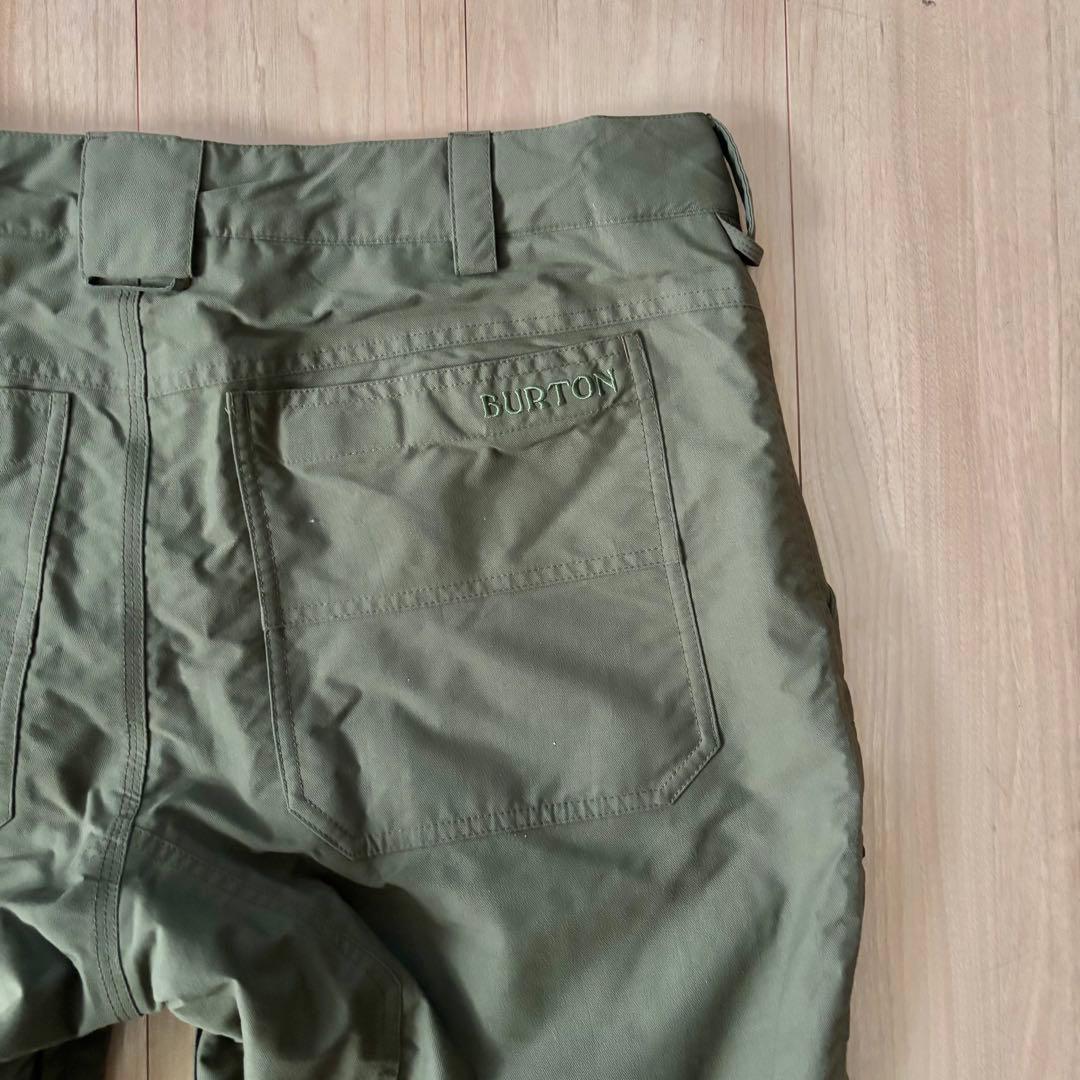 【BURTON】スノーボードパンツ カーキ XLサイズ