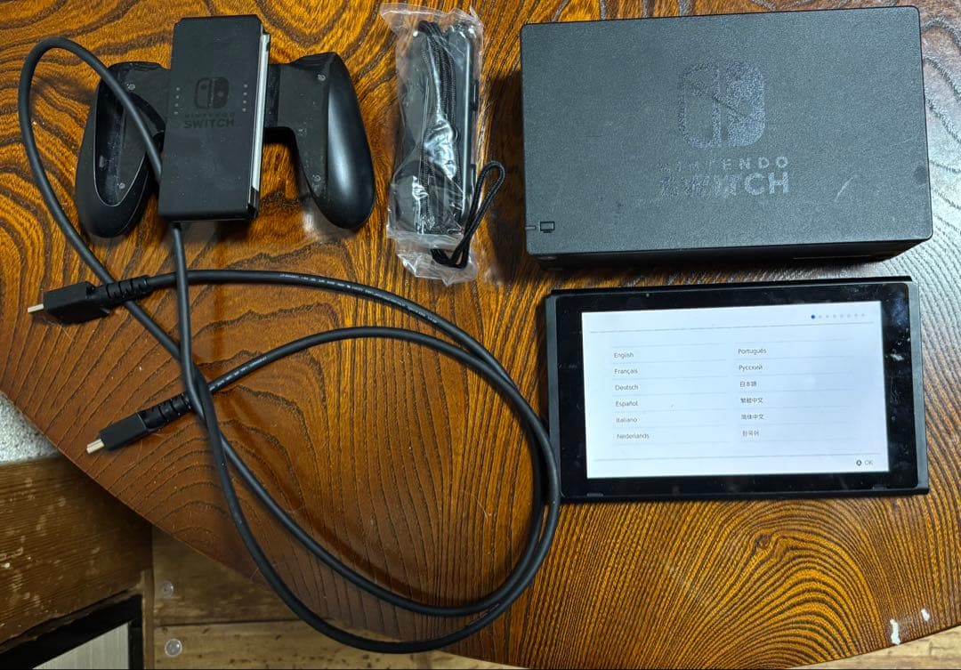 Nintendo Switch 本体 グレー switch SDカード付き