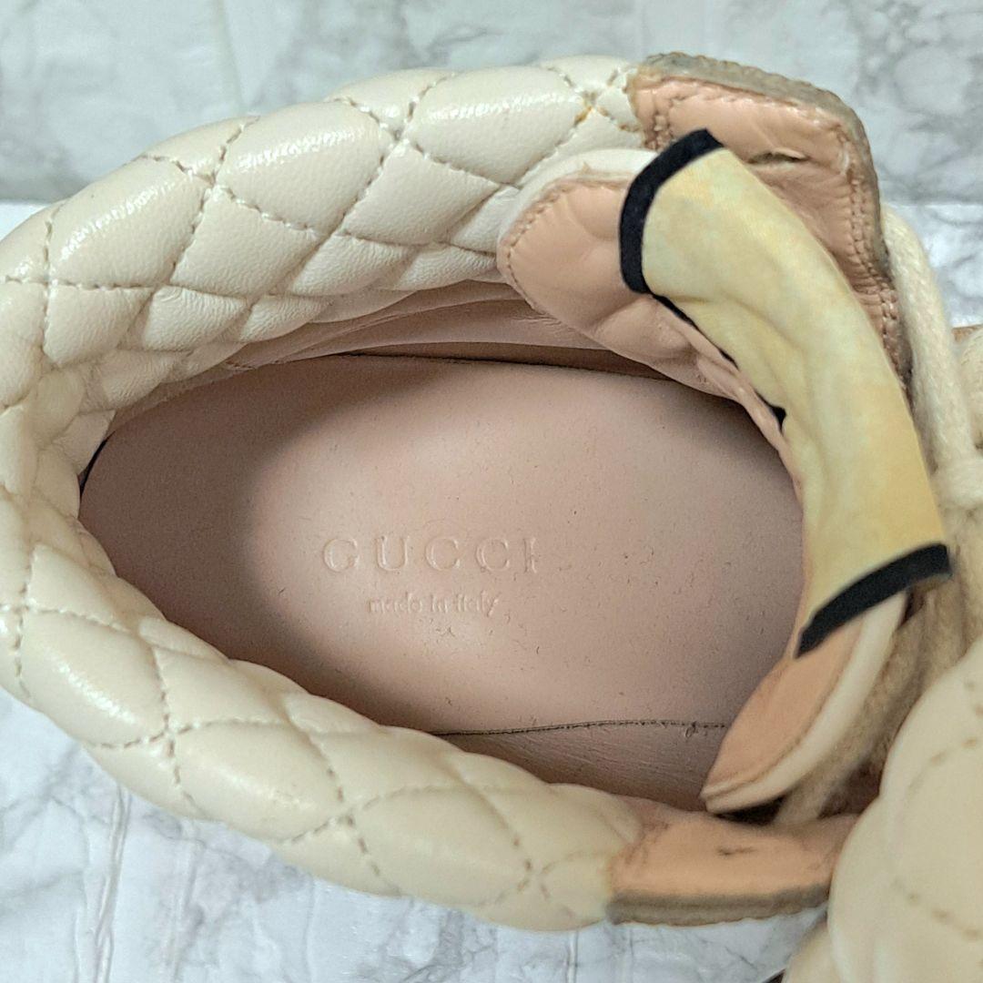 ☆【値下げ交渉可】GUCCI　グッチ　GGスプリーム　ブーツ　35 1/2☆