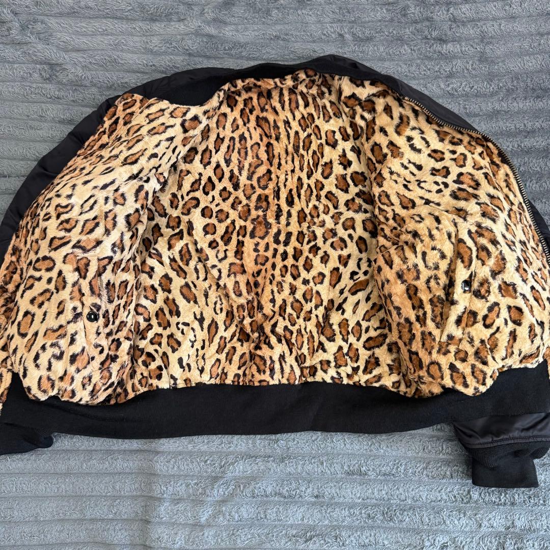 Supreme x GOODENOUGH Reversible MA-1 黒 M