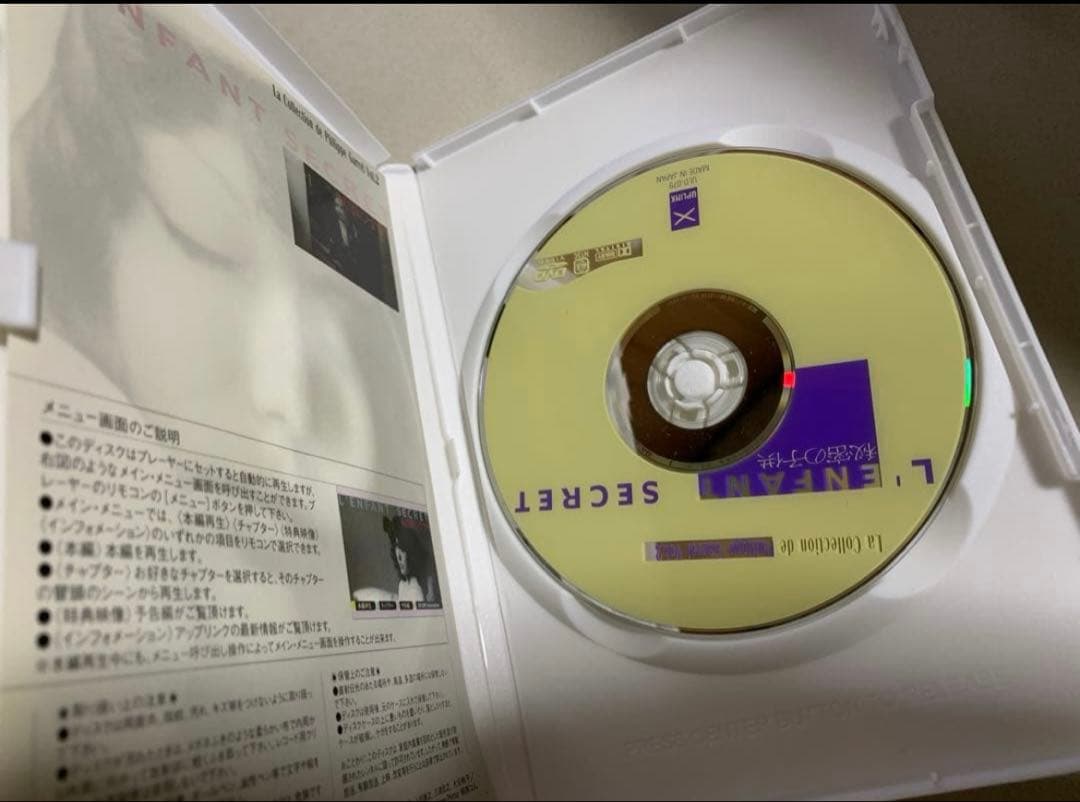 秘密の子供　DVD フィリップ　ガレル