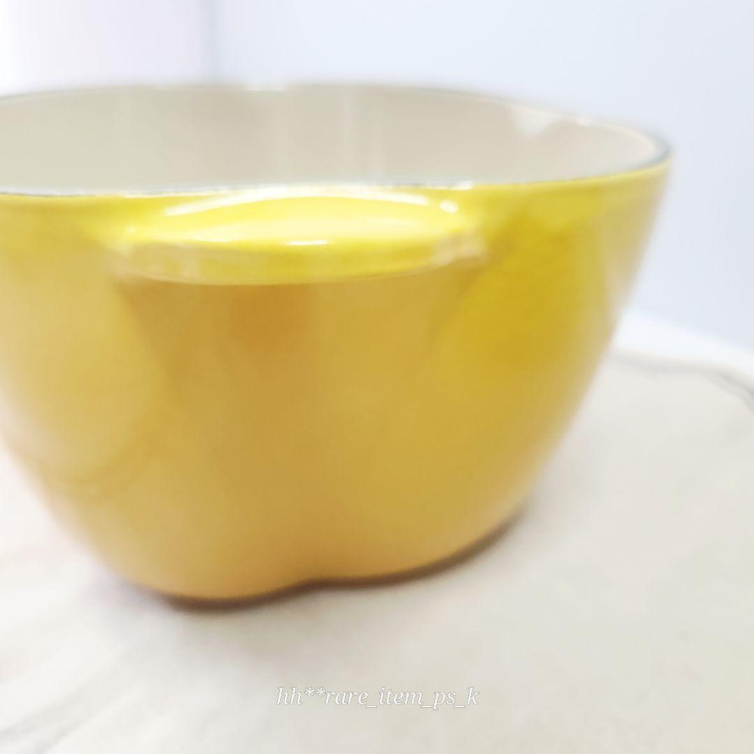 【フォロワー様引5%済】ルクルーゼ ココット パプリカ 鍋 18cm イエロー