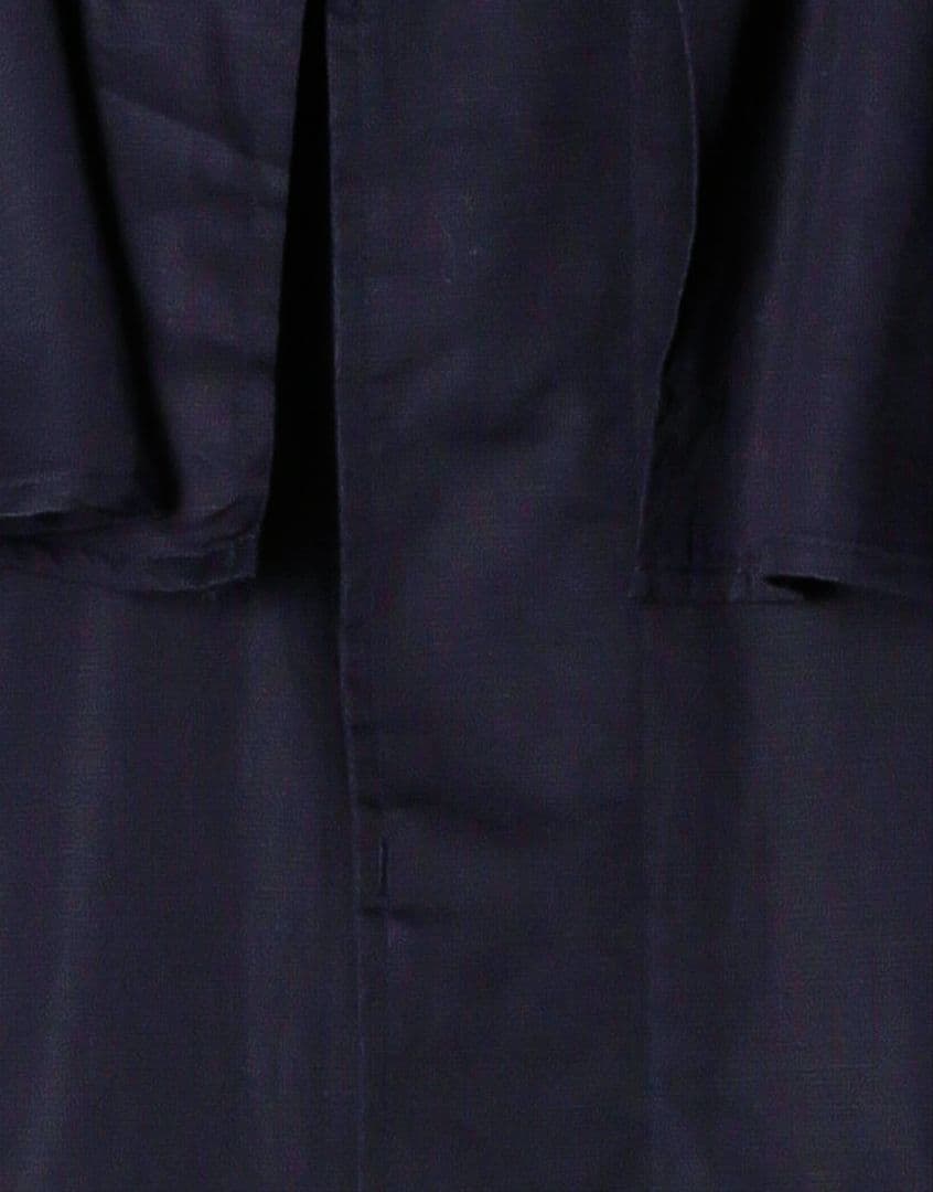 kha:ki WIDE FROCK COAT サイズ2 ネイビー