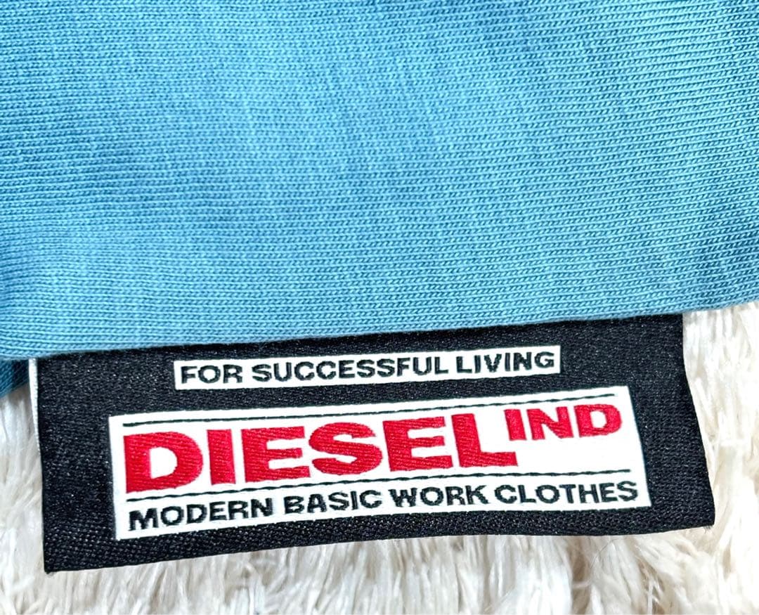 DIESEL ディーゼル　XL フェイクレイヤード仕様 長袖Tシャツ 重ね着風
