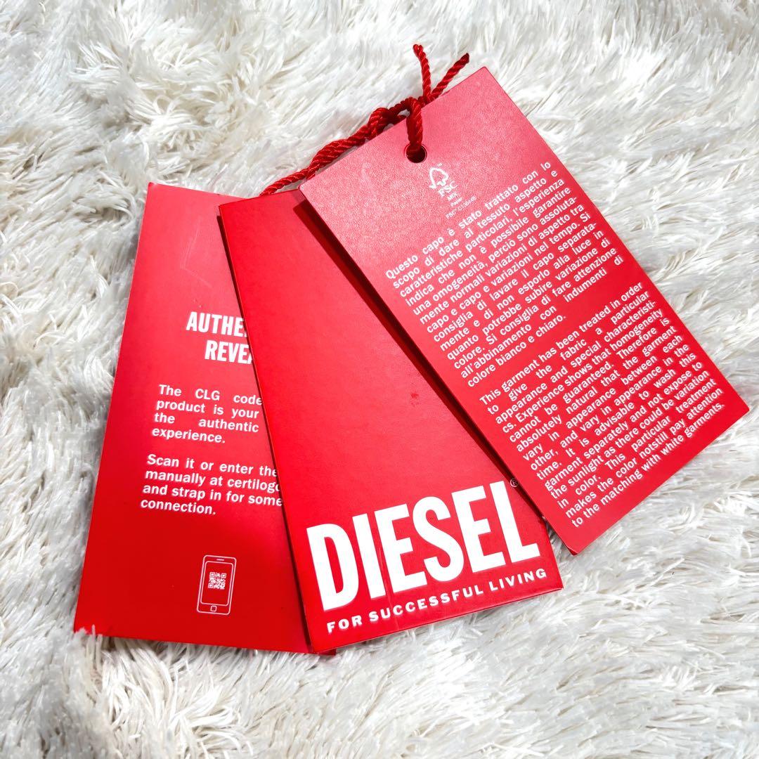 DIESEL ディーゼル　XL フェイクレイヤード仕様 長袖Tシャツ 重ね着風