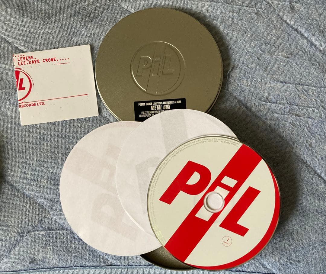 Public Image Ltd / l Box 缶CD 2種（超希少）