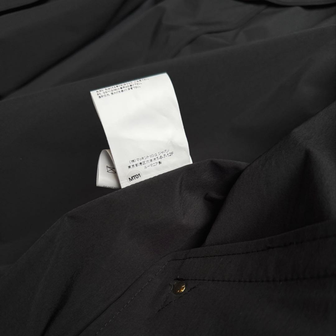 MACKINTOSH HUMBIE ノーカラー コート マッキントッシュハンビー