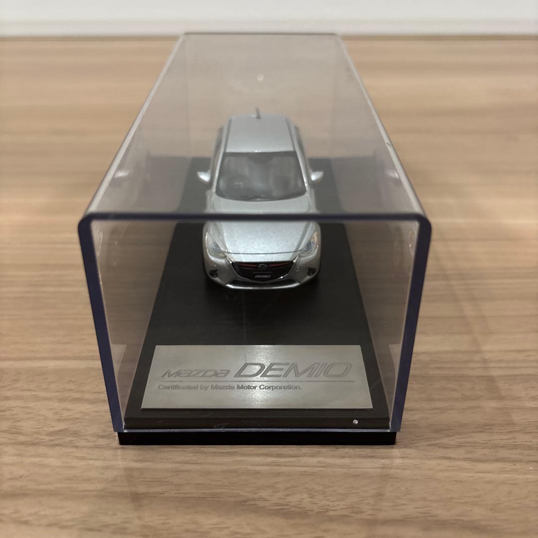 Mazda Demio ミニカー シルバー