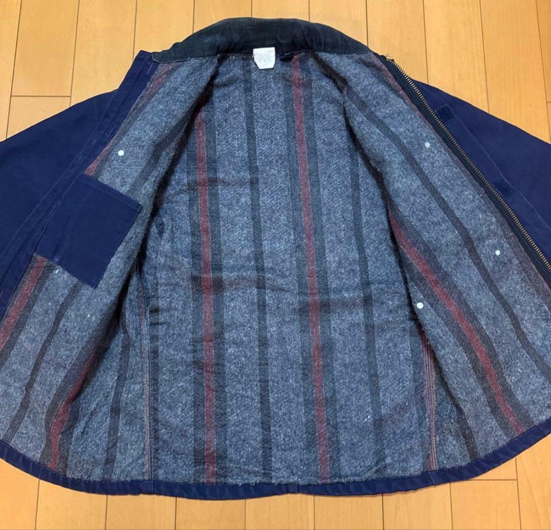 カーハートチョアコート ネイビー星タグ 80sジップStussy 野村訓市