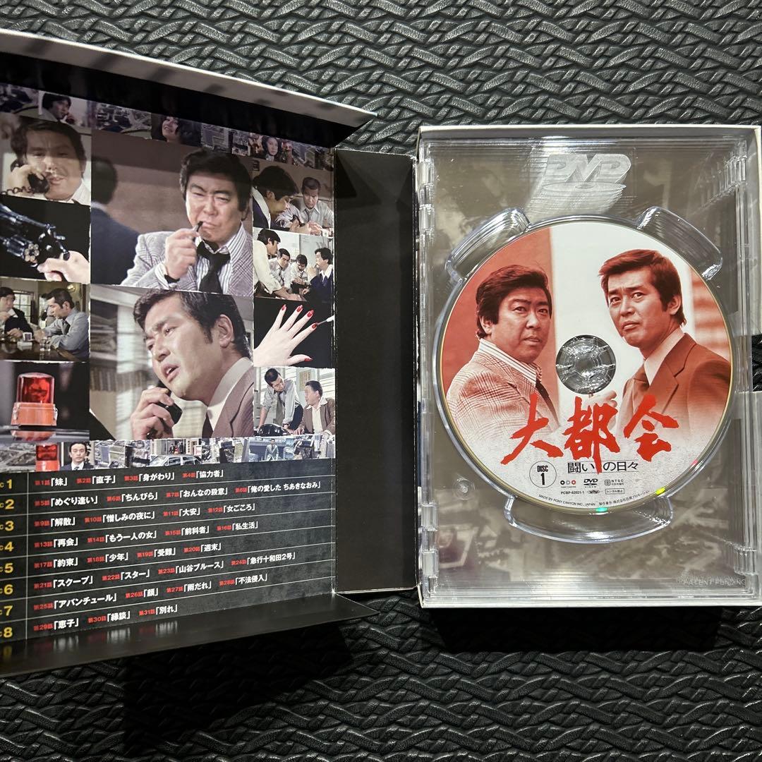 「大都会 -闘いの日々-」DVD-BOX