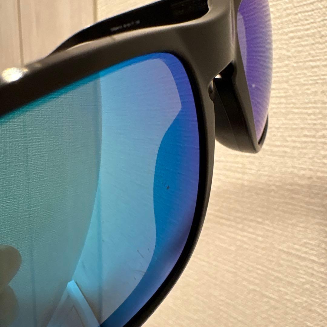 OAKLEY HOLBROOK 偏光サングラス 青レンズ