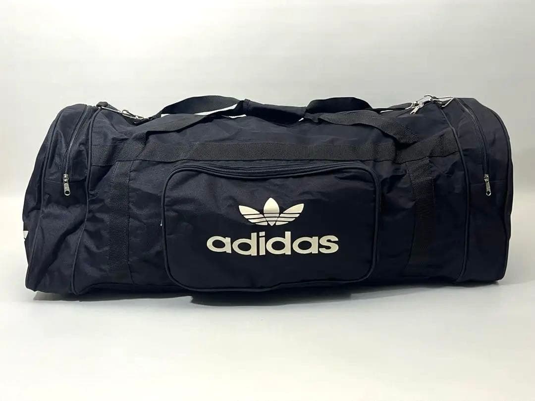 激レア★adidas トレフォイル　超大型ドラムバッグ　旧ロゴ　アディダス