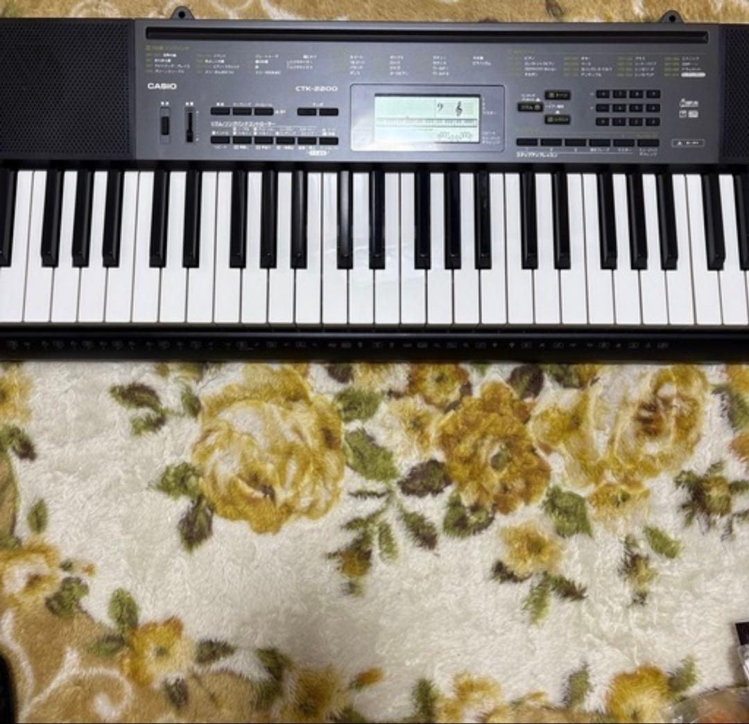 CASIO CTK2200 61鍵 ブラック 電子キーボード