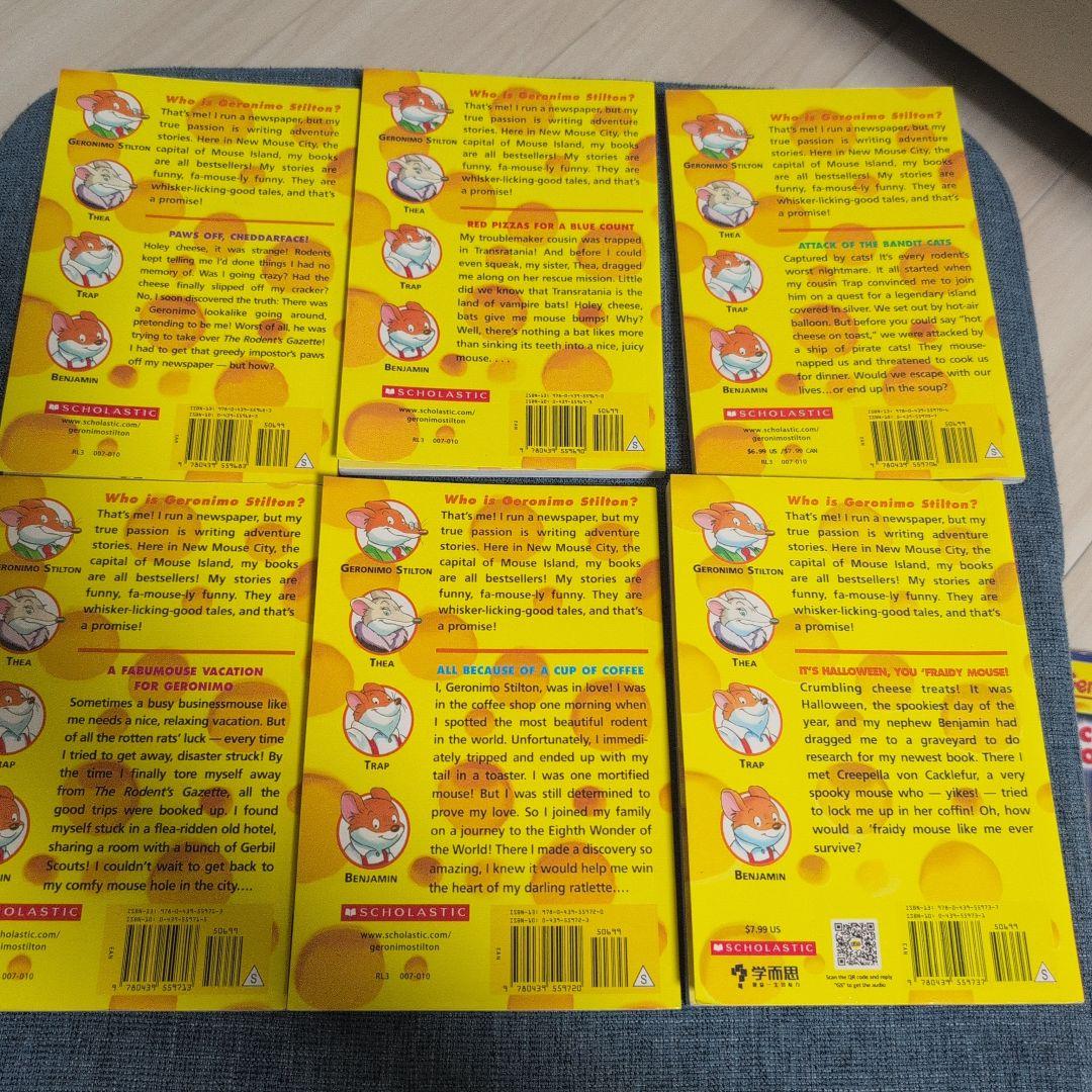 Geronimo Stilton 1.3-20, 19冊セット、洋書、児童書