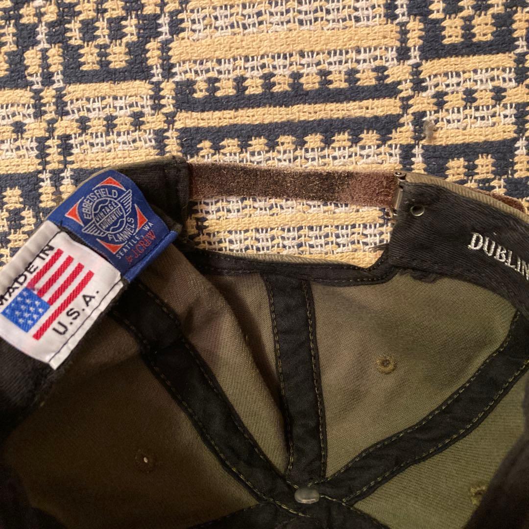 USA製 EBBETS FIELD FLANNELS コットン キャップ
