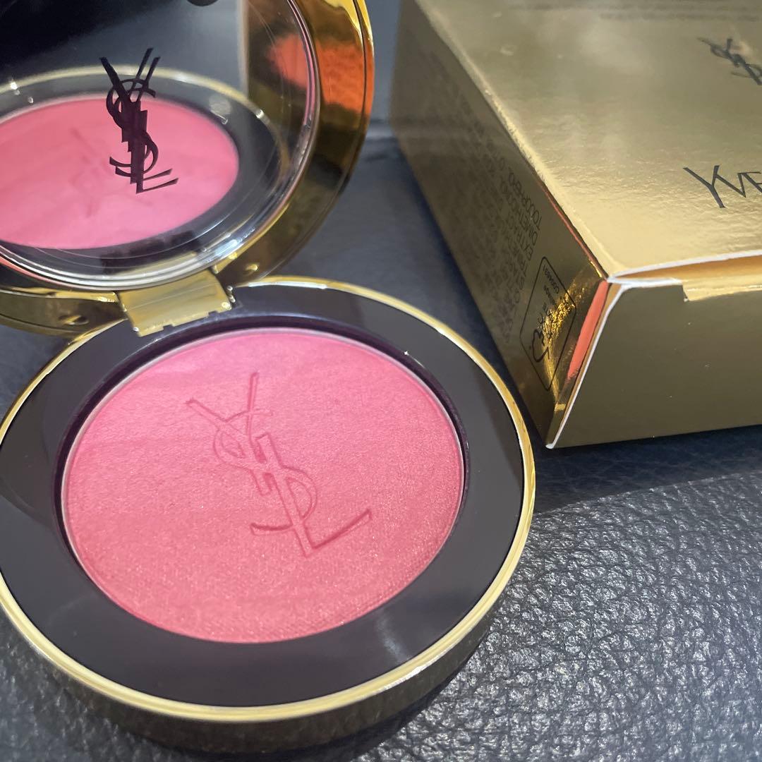 新品YSL No.44 ヌードラヴァリエール パウダーチークサンプルおまけ付き